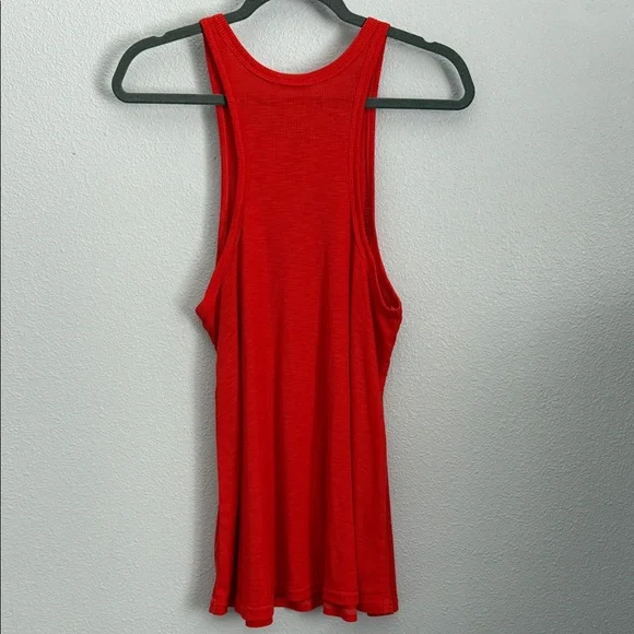 Free People Intimately Vibrant Red Tank Top - Picture 3 of 3